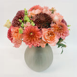 Autumn Whisper - Luxury Peach and orange bouquet