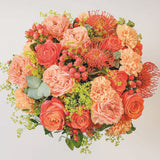 Orange Zest - Hand Tied Orange Bouquet