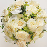 Presumed Innocent - Hand Tied White Bouquet